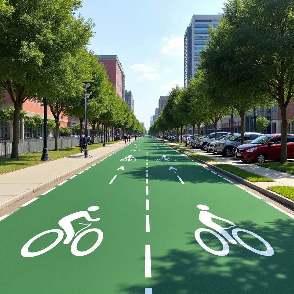 Fahrradweg-Projekt