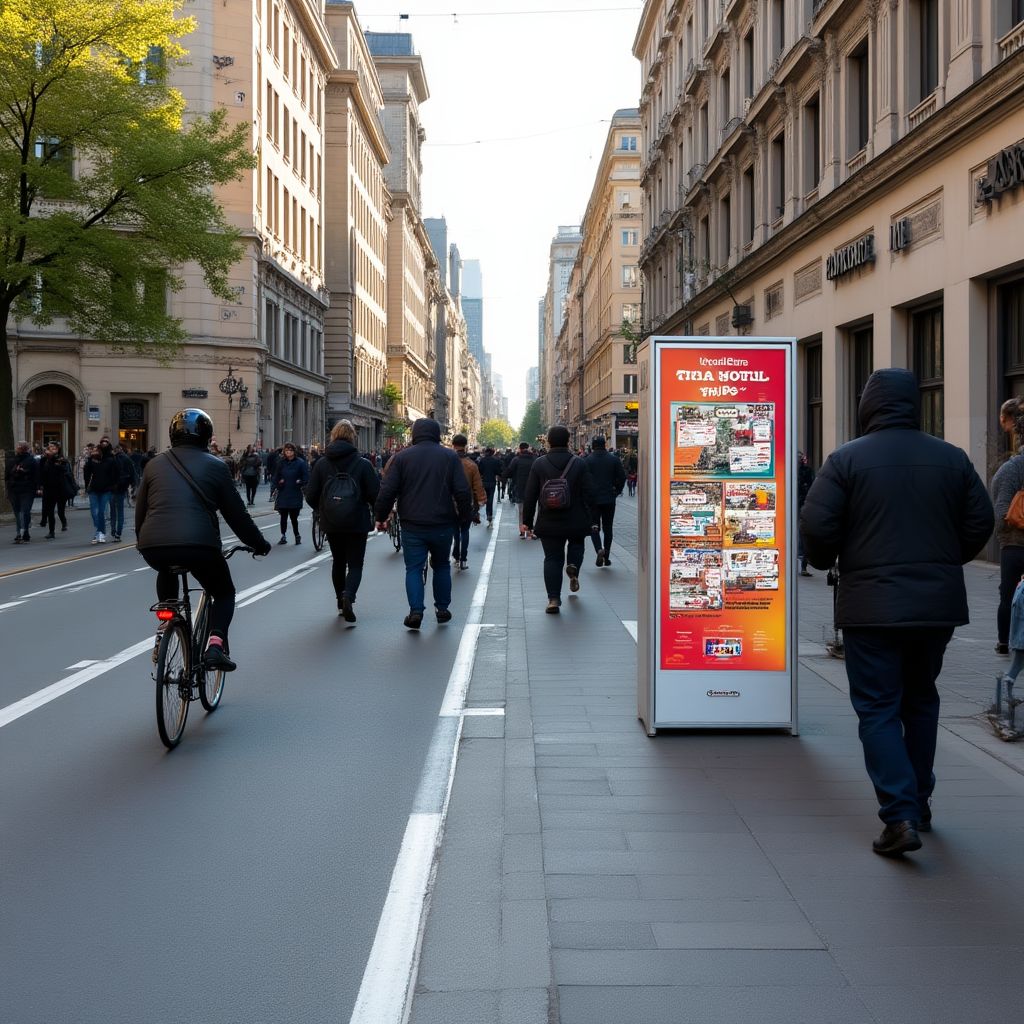 Sicherheitskampagne für Radfahrer
